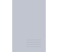 Minimalist Paperback Notebook - Gray Medium, Lined, 128 Pages: Elegant 5.5" × 8.5" journal for work, study, and creative ideas