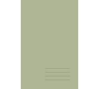 Minimalist Paperback Notebook - Light Dusty Pear, Grid, 128 Pages: Elegant 5.5" × 8.5" journal for work, study, and creative ideas