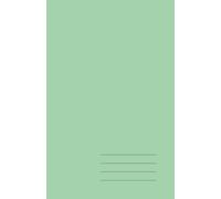 Minimalist Paperback Notebook - Mint, Lined, 128 Pages: Elegant 5.5" × 8.5" journal for work, study, and creative ideas