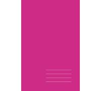 Minimalist Paperback Notebook - Royal Fuchsia, Lined, 128 Pages: Elegant 5.5" × 8.5" journal for work, study, and creative ideas