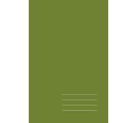 Minimalist Paperback Notebook - Urban Moss, Grid, 128 Pages: Elegant 5.5" × 8.5" journal for work, study, and creative ideas