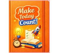 Minimalist Productivity Notebook - 130 Pages | Clean Modern Journal for Work & Study