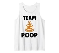 Minimalist quote little poop humor simple Team poop Canotta