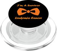 Minimalist Simple quote i'm a survivor Cancer Leukemia PopSockets PopGrip per MagSafe