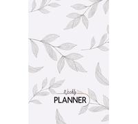 Minimalist Simple Weekly Planner A Self Care Personal Gratitude Journal to Increase Productivity and Success in Life & Work, Weekly & Monthly Undated Planner for Women and Men