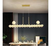 Minimalist Single Word Chandelier Long - Modern Simple LED Light Compatible with Restaurant Office Custom Dinner Pendant Lights,lampadario