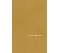 Minimalist Soft Mustard Hardcover Notebook - Basiouc Notes | Create with Calm: An elegant hardcover journal for mindful writing, reflection, intentional planning, and everyday creativity
