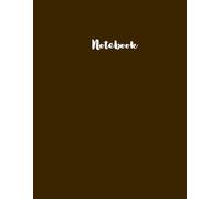 Minimalist Solid Color Notebook - Blank Lined Journal: Simple and Elegant Writing Notebook for School, Work, and Personal Notes | Matte Cover, 200 Pages