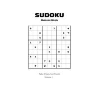 Minimalist Sudoku: Moderate Mingle | Volume 1 | 6 * 9 inches, 100 Puzzles | With Solutions | Unwind, Relax and Embrace Serenity