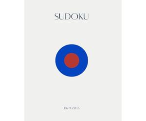 Minimalist Sudoku Puzzle Book for Adults: 136 Sudoku Puzzles with Solutions | Large Print 8x10 | Clean Modern Zen Design Brain Games & Logic Puzzles