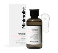 Minimalist Tonico viso per rassodare i pori, formulazione idratante senza alcool al 3% PHA, esfoliazione delicata, bilanciamento del pH e microbioma della pelle, per donne e uomini, 150 ml