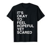 Minimalist Typography Design About Navigating Mixed Emotions Maglietta