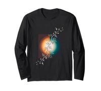 Minimalist Vine Plant Botanist Garden Gardener Botany Maglia a Manica