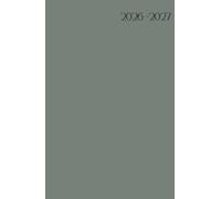 Minimalist Weekly Planner 2026-2027, Green: Aesthetic 17-Month Calendar & Agenda with Goal Setting, Habit Tracker, Notes & To-Do Lists | Simple Weekly & Monthly Organizer for Productivity & Daily Life