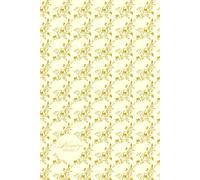 Minimalist Yellow Floral Line Art Notebook: Aesthetic Memory Notes Journal with 120 Lined Pages, Elegant Flower Line Art Cover, 6 x 9 Inches