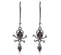 Minimalista Leggero Punk Spike Cone Geometrico Gancio Orecchino Cranio Scheletro Pendenti Orecchini a Goccia per Donne Uomini Dichiarazione, Metallo