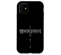 Minimalista MBTI coreano Custodia per iPhone 11