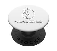 Minimalista Pianta Cerchio - Elegante Naturale Amanti Pulito PopSockets PopGrip Adesivo