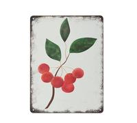Minimalista Pomodori Cibo Alluminio Creativo Unico Divertente Arte Latta Modalità Impermeabile Metallo Targa Targa Poster Cultura Vintage Decorazione da Parete Alluminio Giardino Ristorante Soggiorn