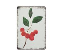 Minimalista Pomodori Cibo Alluminio Creativo Unico Divertente Arte Latta Modalità Impermeabile Metallo Targa Targa Poster Cultura Vintage Decorazione da Parete Alluminio Giardino Ristorante Soggiorn