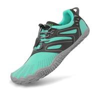 Minimaliste Barefoot Scarpe da Immersione Scoglio Trail Running Camminata Uomo Donna,59 Blu,37