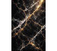 minimaliste luxury Notebook: Blac Marble & gold Veins Edition: Premium lined journal for Professionals 100 cream pages elegante Aesthetic hardcover look for office & home