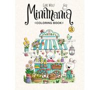 Minimania Volume 3 - Coloring Book with little cute Wonder Worlds