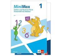 MiniMax 1. Paket Förderhefte mit Medien (Zahlen und Rechnen A & B) Klasse 1: Paket Förderhefte mit Medien (Zahlen und Rechnen A & B) Klasse 1