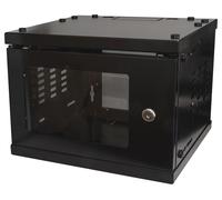 MiniMEDIA 4U Armadietto 10" Nero Metallo - MU4/10