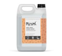 Miniml Antibacterial Hand Wash Soap 5L Refill - Natural Clementine Scented Eco Friendly Hand and Body Washing Liquid Gel for Soft and Sensitive Skin Care - 100% Vegan & Cruelty Free