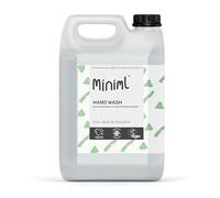 Miniml Hand Soap Wash Liquid 5L Refill - Lime, Basil & Mandarin Infused Hand, Skin & Body Wash Gel for Soft and Sensitive Skin Care - 100% Vegan & Cruelty Free