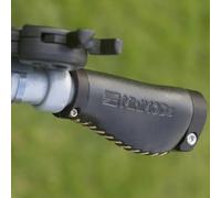 MiniMod's Manopole Breve Ergonomiche BROMPTON Pelle M/H/S tipo Manubrio NERO