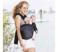Minimonkey Twin (mm8718144960310) Baby Carrier Grigio Bambini
