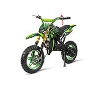 Minimoto Minicross Apollo 49cc Motore a Scoppio 2 Tempi per Bambini (Rosso)