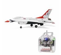 MinimumRC F-16 Thunder-Birds RC aereo per adulti, 30 mm EDF 2S Brushless Power Delta Wing RC Jet Airplane con stabilizzazione giroscopico, modello in scala apertura alare da 290 mm per hobbisti - RTF