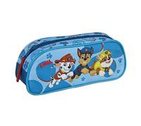 minimutz Astuccio Paw Patrol Bambina Ragazzi - Personalizzato con nome - Astuccio per scuola e casa