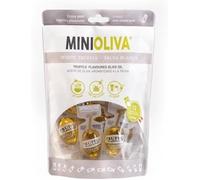 MINIOLIVA Olio Extra Vergine di Oliva Aromatizzato al Tartufo Bianco - 12 Comode Capsule Monodose da 8 ml di Olio Extra Vergine di Oliva di Alta Qualità con Tartufo Bianco Aromatico