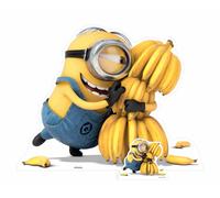Minion Che Tiene Banane Despicable Me 3 Con Mini Cartonato Di Minions