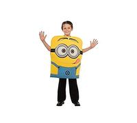 Minion Dave Despicable Me 2 Costume da Bambini, S, 117 Centimetri