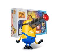 Minion Despicable Me 4 giocattoli 4,7 pollici Mega Mel action figure occhi staccabili con laser e 5 modelli di espressione facciale variabile Minion modello Set regalo per bambini a partire dagli 8