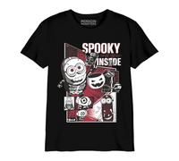 Minion Monsters BOUTMINTS012 T-Shirt, Nero, 10 Anni Ragazzo, Nero, 10 Anni