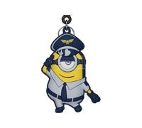 Minions 2 Pvc Bag Clip Pilot Stuart Con Figure Int.