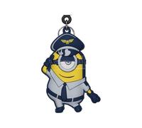 Minions 2 Pvc Bag Clip Pilot Stuart Con Figure Int.