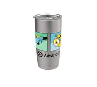 Minions Advancing Through Mistakes Bicchiere termico in acciaio inox doppia parete