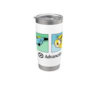 Minions Advancing Through Mistakes Bicchiere termico in acciaio inox doppia parete