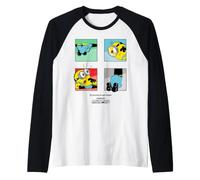 Minions Advancing Through Mistakes Maglia con Maniche Raglan
