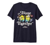 Minions Alone Together Maglietta Premium
