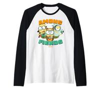 Minions Among Fiends Trick-Or-Treating Maglia con Maniche Raglan