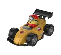 MINIONS AR07190 Bandai Veicolo Auto Frizione Formula 1 Giocattolo Multicolore, Giocattoli e Regali per Bambini e Famiglia Emoziona la pista con i Tuoi Veicoli