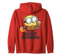 Minions Best Fiends Bob And Tim Felpa con Cappuccio